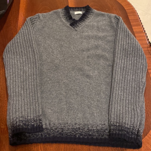 Men’s Malo V neck cashmere sweater - Picture 1 of 9